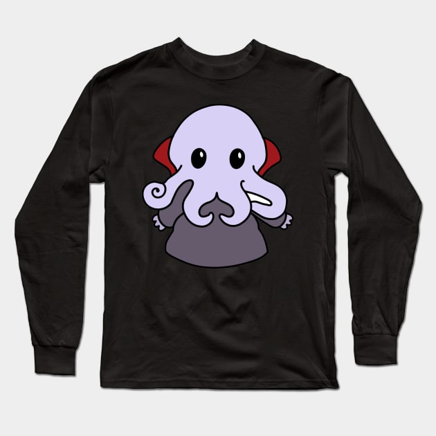 Mind Flayer Long Sleeve T-Shirt by Lycanne